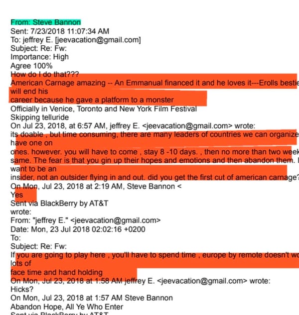 Ultra-confidentiel : Les nouvelles correspondances d’Epstein